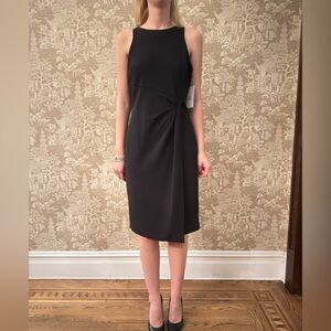 Julia Jordan Black Midi Dress
